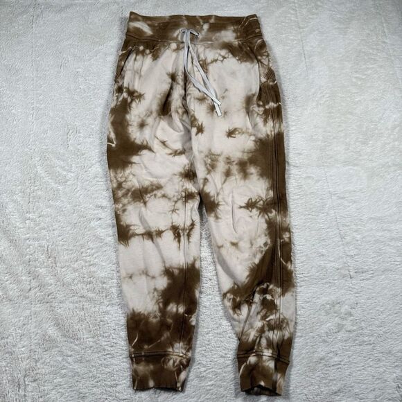 Lululemon Down Warm Jogger Athletic Pants Earth Dye Sand - Picture 1 of 8